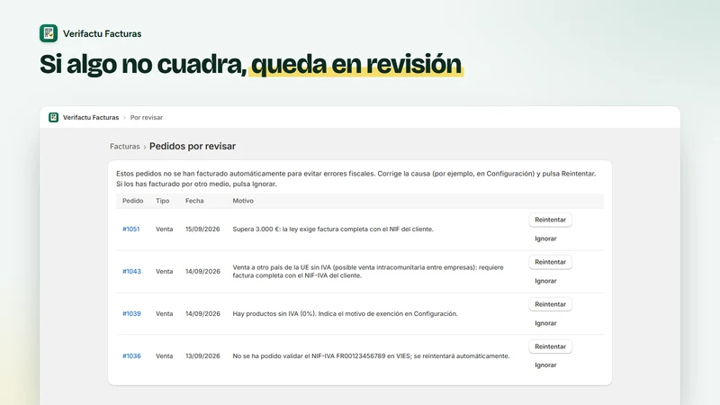 Verifactu Facturas