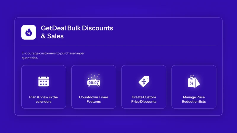 GetDeal Bulk Discounts & Sales