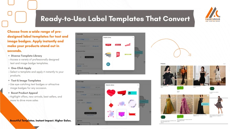 Magecurious Product Labels