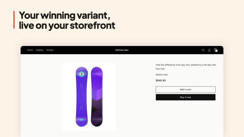 Balloon: AI A/B Testing & CRO