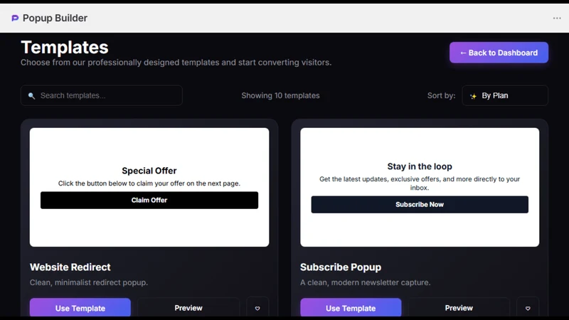 Popup Builder