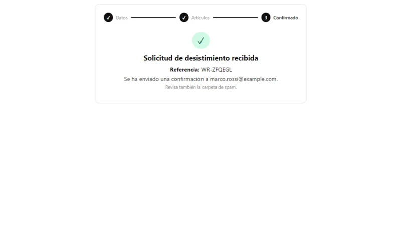 LG EU Withdrawal Button & Form