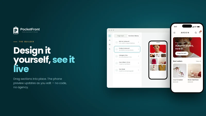 PocketFront Mobile App Builder