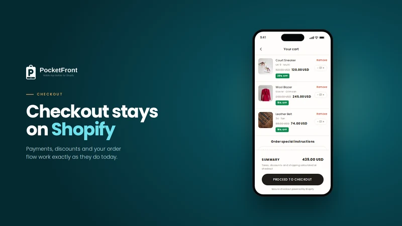 PocketFront Mobile App Builder