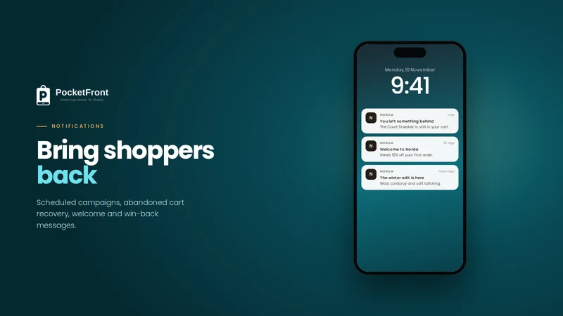 PocketFront Mobile App Builder