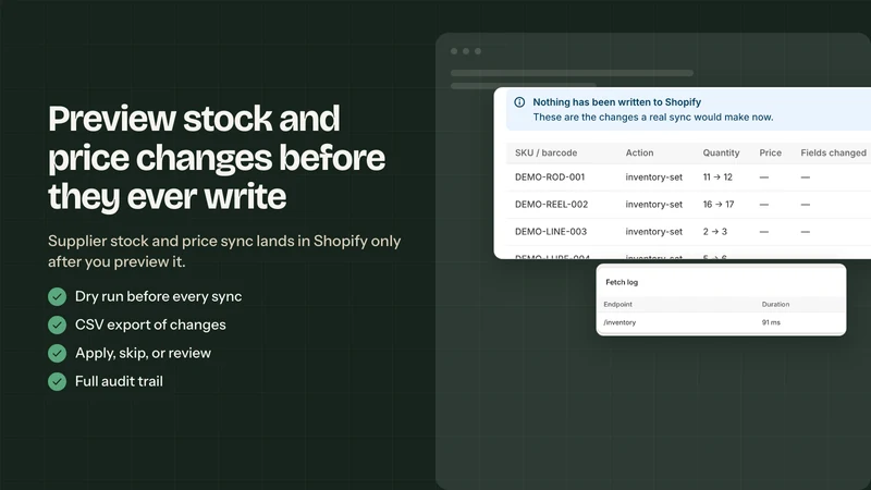 Everstock: Supplier Stock Sync