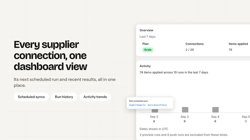 Everstock: Supplier Stock Sync