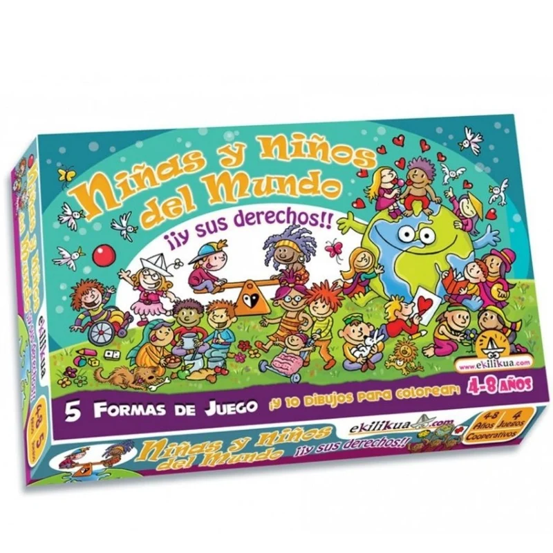 Juego Niñas y niños del mundo y sus derechos