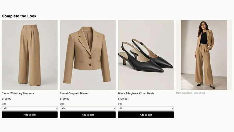 Qurata: Outfit Cross‑Sells