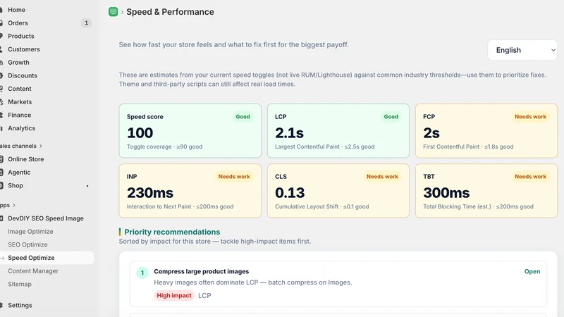 DevDIY SEO Speed Image