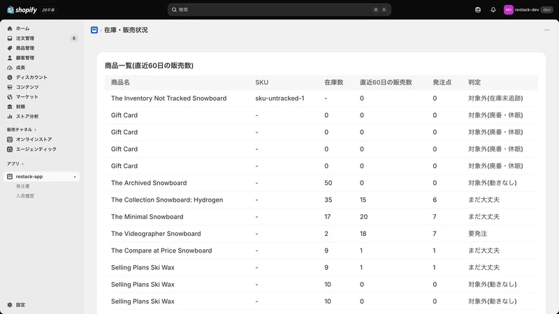 Restack ‑ Reorder Alerts