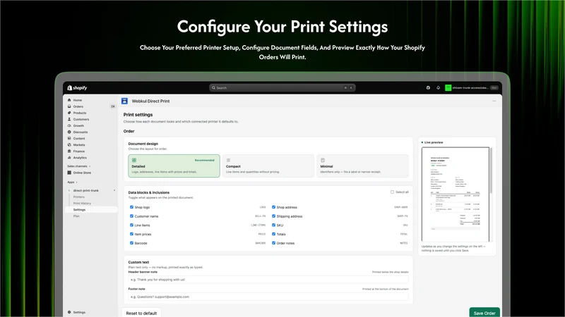 Webkul Direct Print