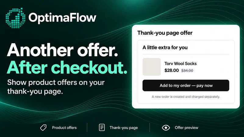 OptimaFlow 1‑Click Upsell
