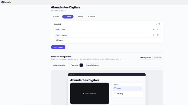 BubaFy Digital Delivery