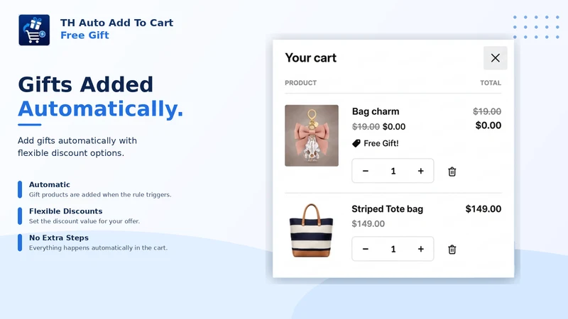 TH Auto Add To Cart Free Gift