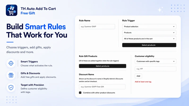 TH Auto Add To Cart Free Gift