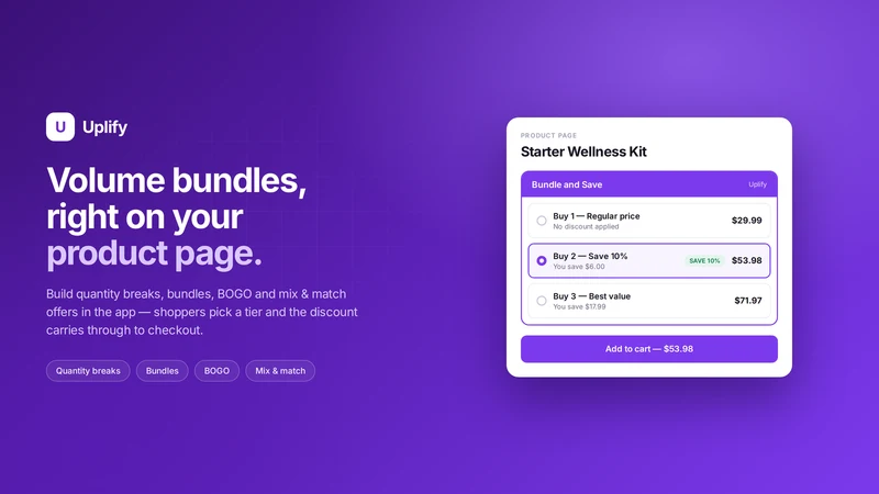 Uplify: Multipack & Bundles