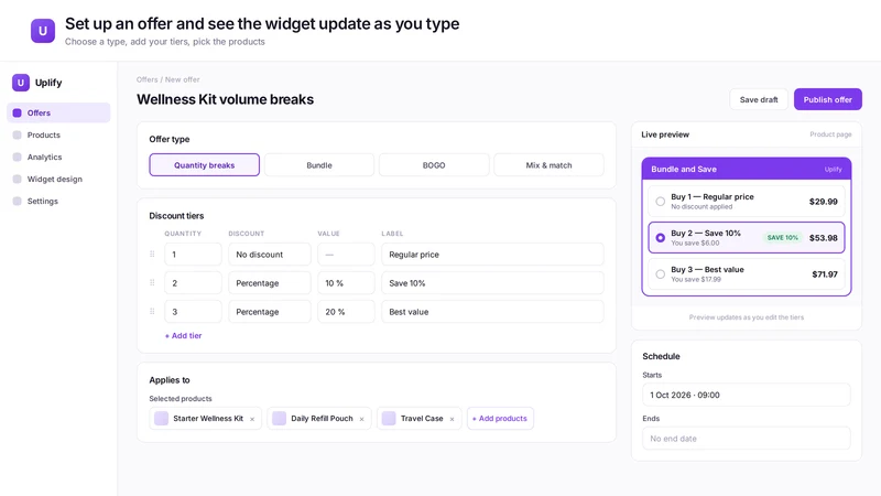 Uplify: Multipack & Bundles