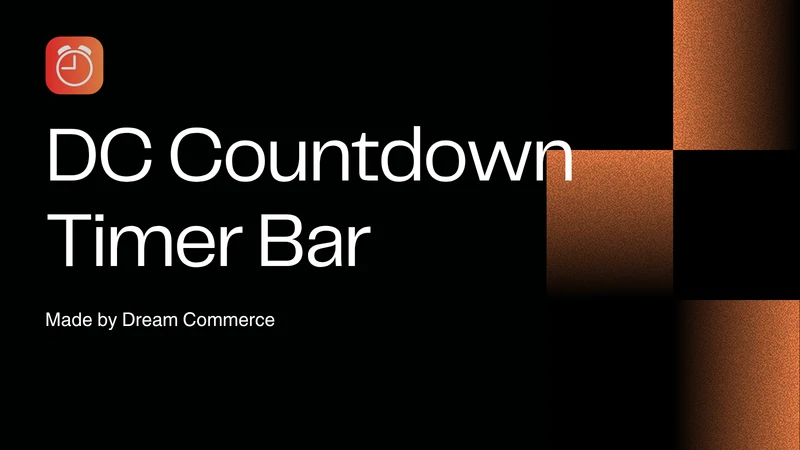 DC Countdown Timer Bar