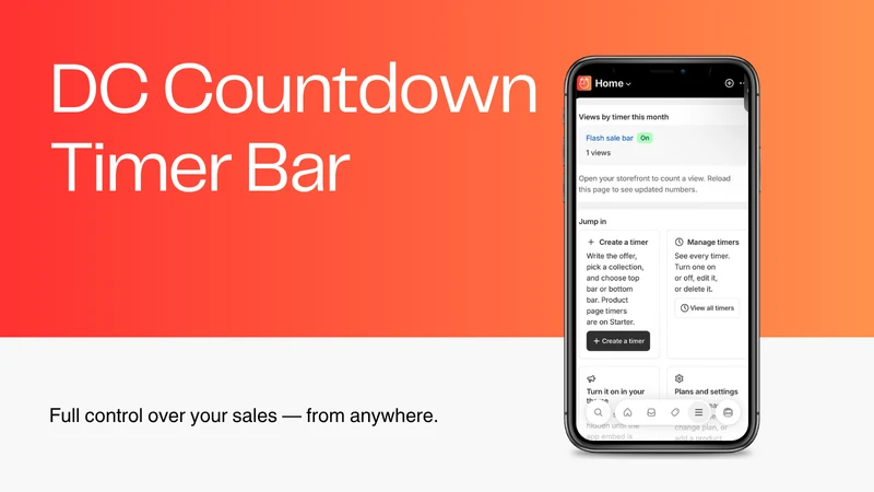 DC Countdown Timer Bar