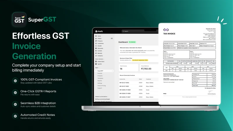 SuperGST: GST Invoice India