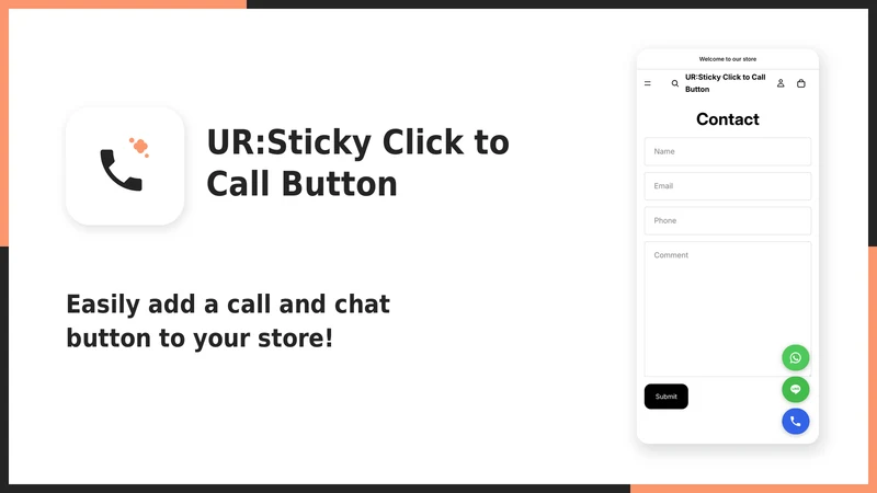 UR:Sticky Click to Call Button