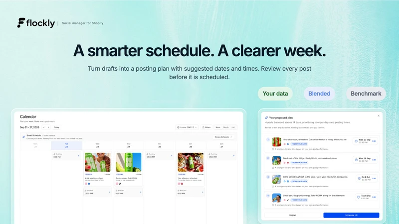 Flockly: AI Social Manager