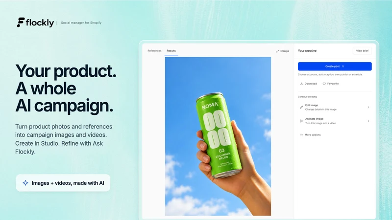 Flockly: AI Social Manager