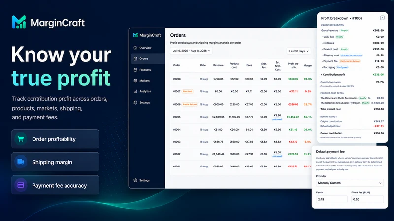 MarginCraft: Profit Analytics