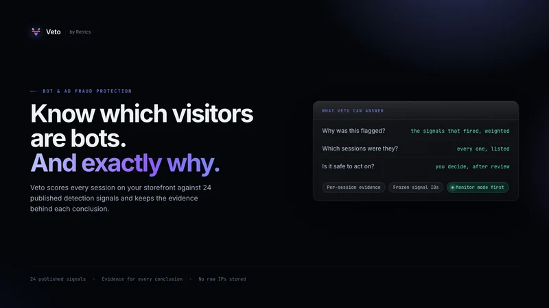 Veto: Bot & Ad Fraud Blocker