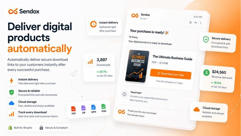 SENDOX Digital Downloads
