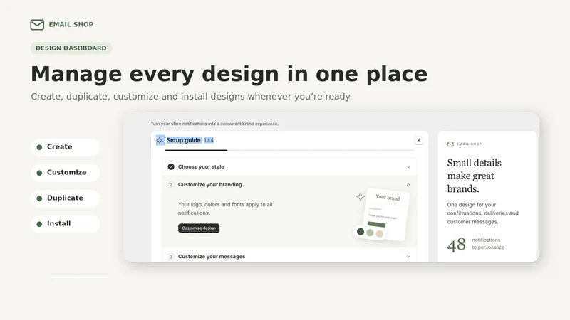 Email Shop ‑ Email Templates