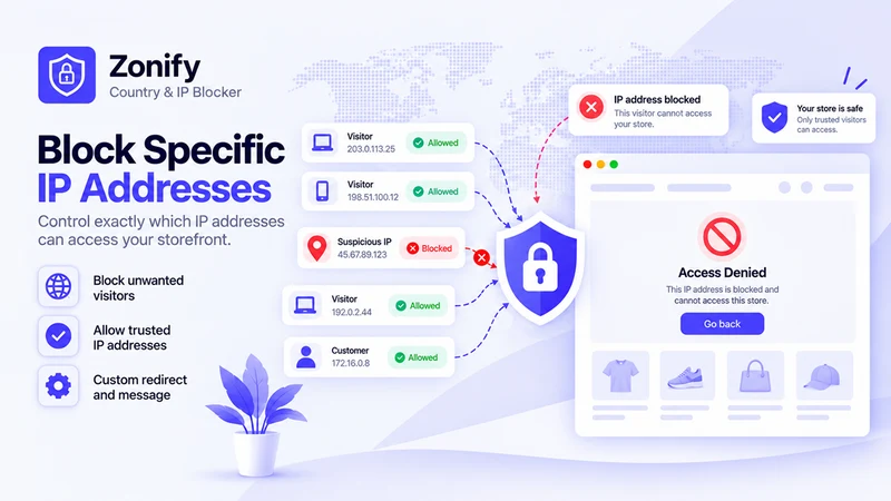 Zonify: Country & IP Blocker