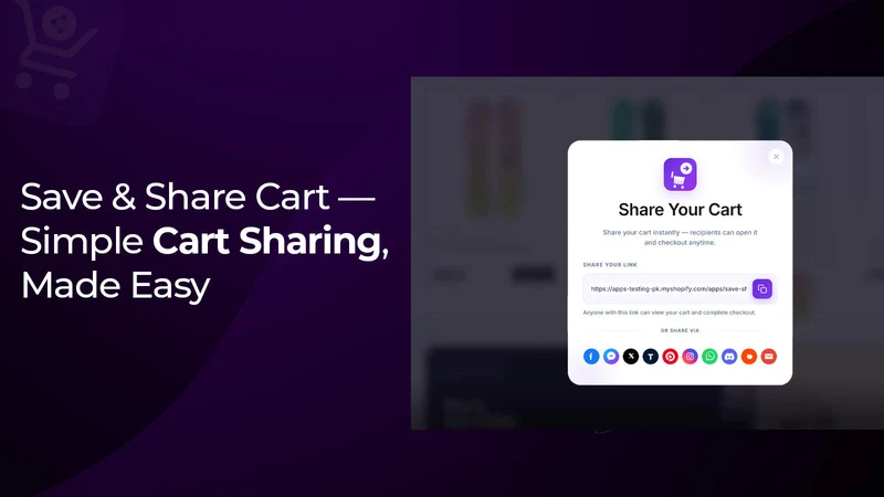 ShopStack Share Cart