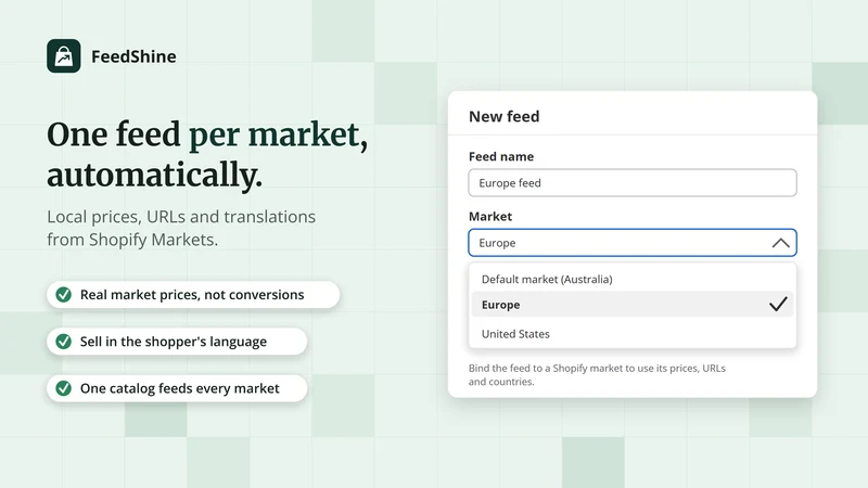 FeedShine Google Shopping Feed