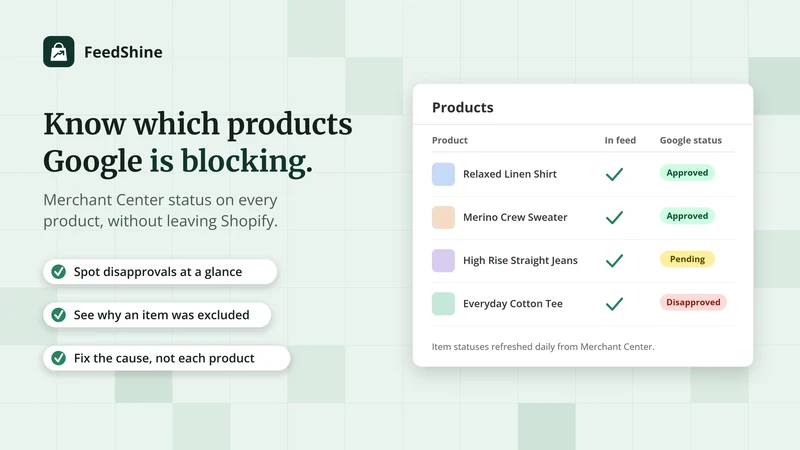 FeedShine Google Shopping Feed