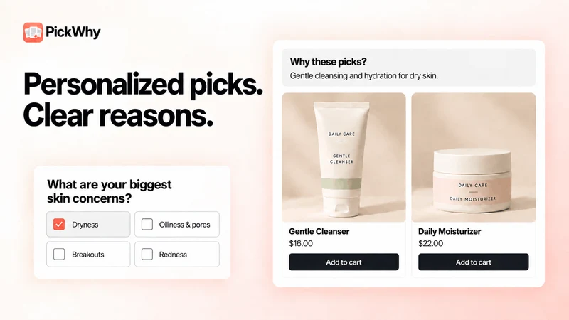 PickWhy: AI Product Quiz
