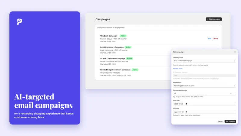 Perks — AI Win‑Back & Loyalty