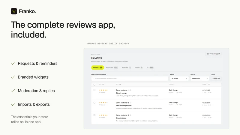 Franko Reviews