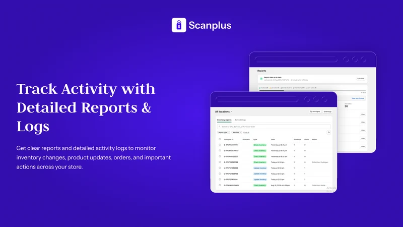 Scanplus ‑ Inventory & Barcode