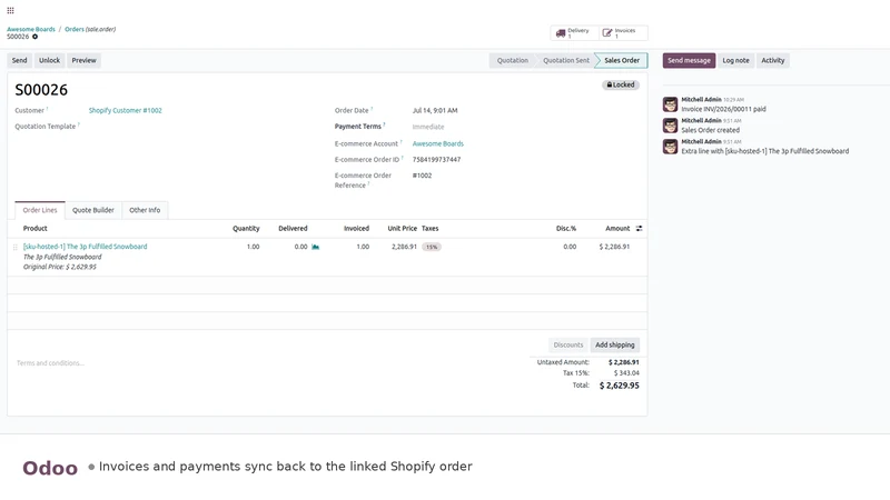 Odoo Integration