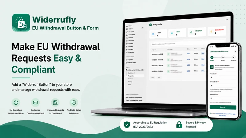 Widerrufly – EU Withdrawal