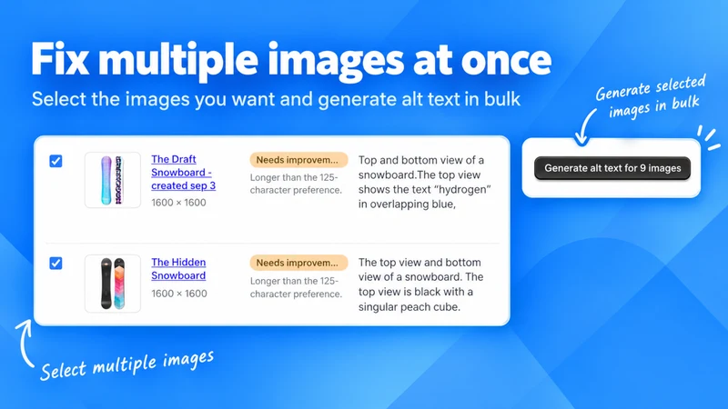 Venit: AI Alt Text