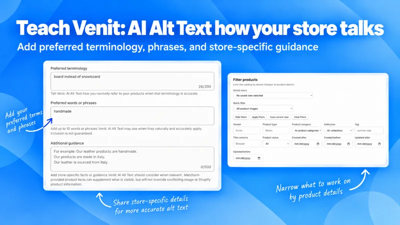 Venit: AI Alt Text