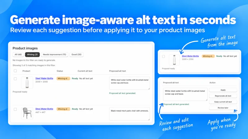 Venit: AI Alt Text