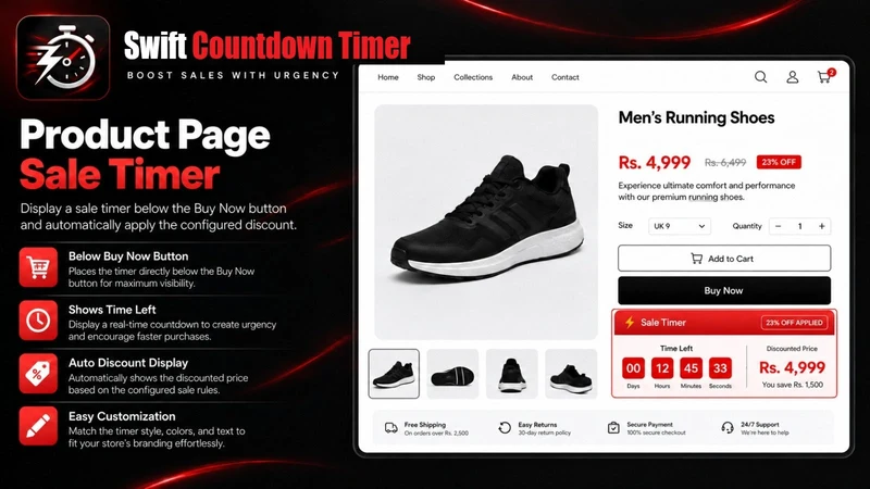 Swift Countdown Timer
