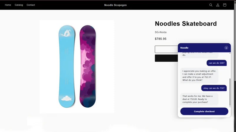 Noodle ‑ AI Negotiation