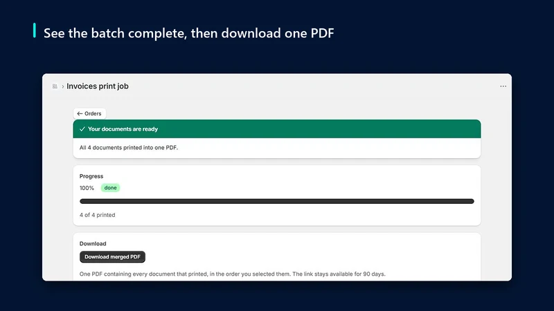 Reamly: Invoice & Packing Slip