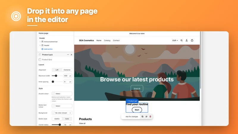 Findly ‑ Product Finder Quiz