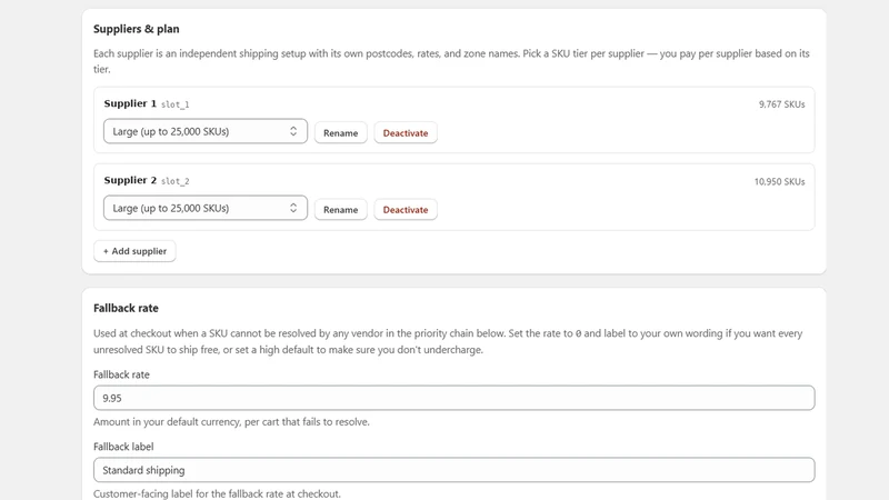 PSR Postcode Shipping Rule